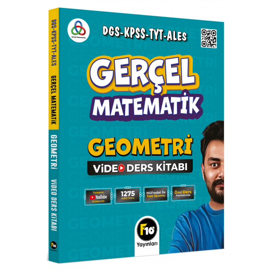 Gerçel Matematik DGS KPSS TYT ALES Geometri Video Ders Kitabı