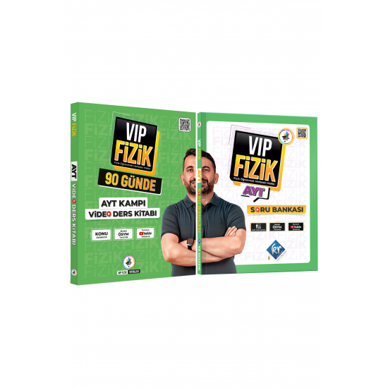 Vip Fizik 90 Günde AYT Kampı Video Ders Kitabı ve AYT Fizik Soru Bankası