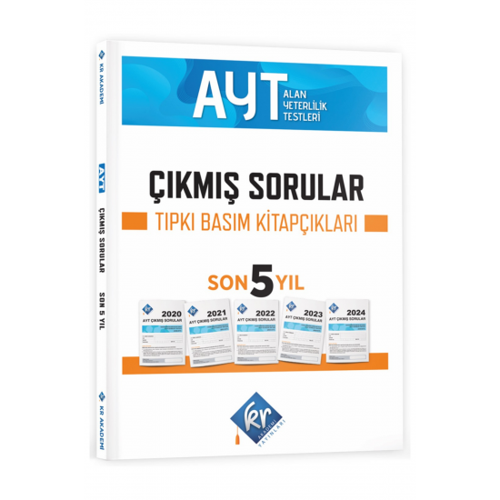 AYT Çıkmış Sorular Son 5 Yıl Tıpkı Basım Fasikülleri KR Akademi Yayınları