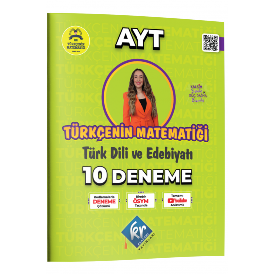 Gamze Hoca Türkçenin Matematiği AYT Türk Dili ve Edebiyatı 10 Deneme