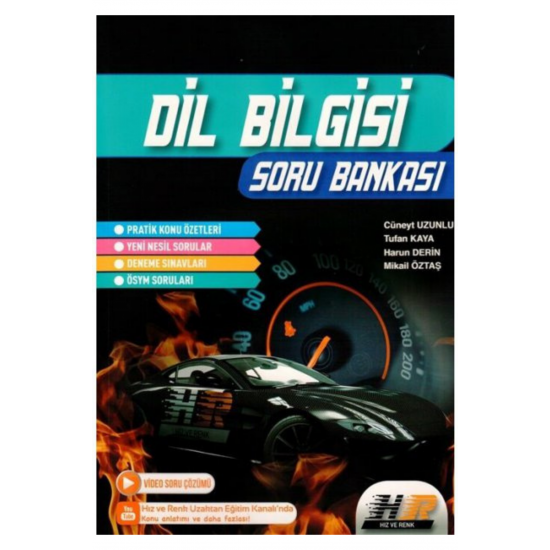 Hız ve Renk Yayınları TYT AYT Dil Bilgisi Soru Bankası