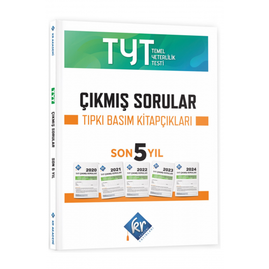 TYT Çıkmış Sorular Son 5 Yıl Tıpkı Basım Fasikülleri KR Akademi Yayınları