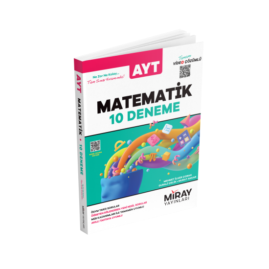 Miray Yayınları AYT Matematik 10 Deneme