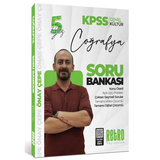 2025 KPSS Genel Kültür Coğrafya Soru Bankası Retro Yayıncılık