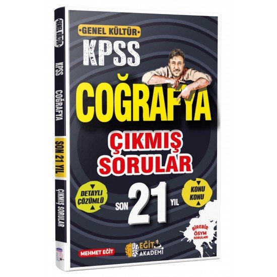 Eğit Akademi KPSS Coğrafya Son 21 Yıl Çıkmış Sorular