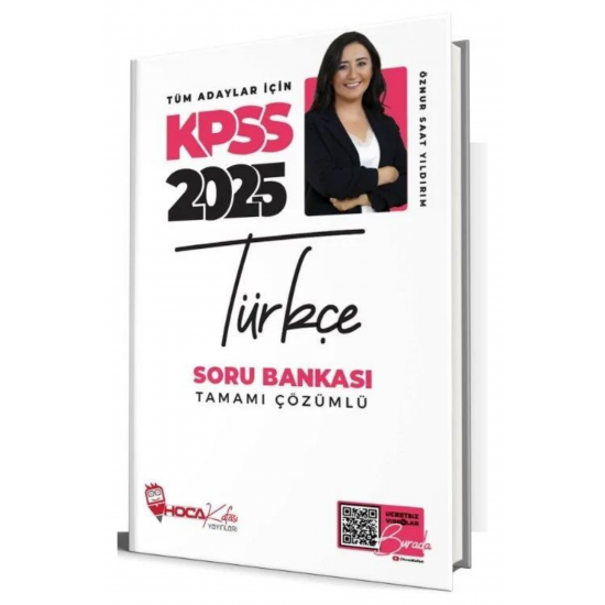 Hoca Kafası Yayınları 2025 KPSS Türkçe Çözümlü Soru Bankası