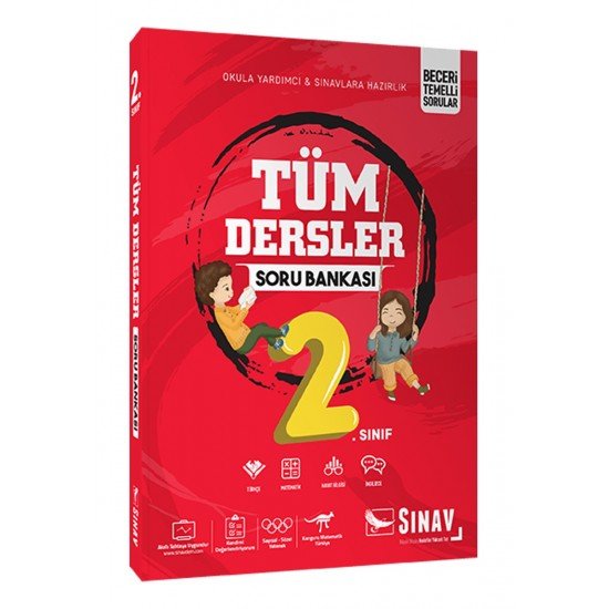 Sınav Yayınları 2. Sınıf Tüm Dersler Soru Bankası