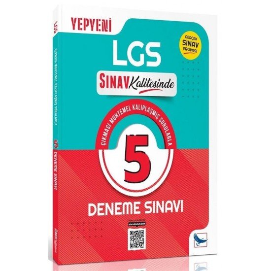 Sınav Yayınları Sınav Kalitesinde LGS 8. Sınıf 5 Deneme