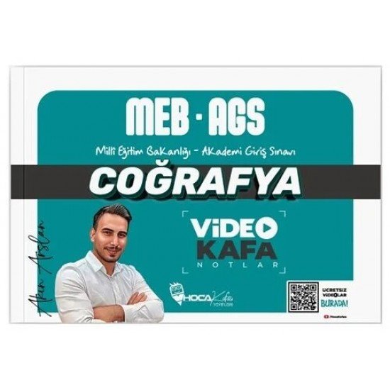 Hoca Kafası Yayınları 2025 MEB-AGS Coğrafya Video Kafa Notlar