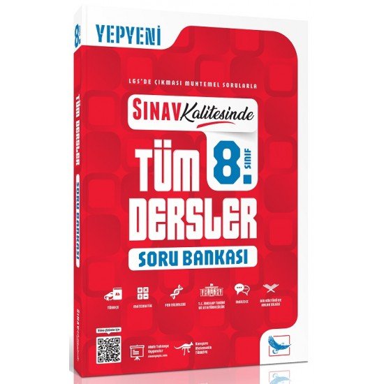 Sınav Yayınları Sınav Kalitesinde 8. Sınıf LGS Tüm Dersler Soru Bankası