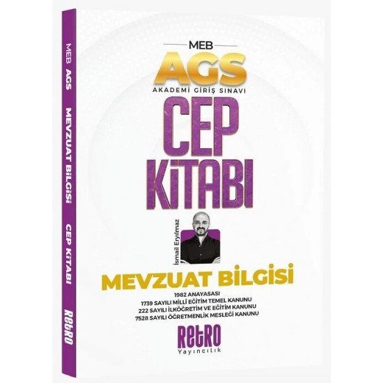 2025 MEB AGS Mevzuat Bilgisi Cep Kitabı Retro Yayıncılık