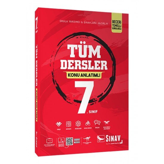 Sınav Yayınları 7. Sınıf Tüm Dersler Konu Anlatımlı