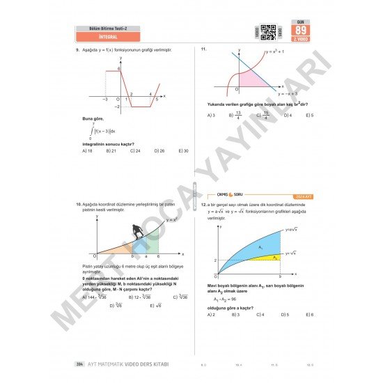 2025 90 Günde AYT Matematik Kampı Video Ders Kitabı Mert Hoca