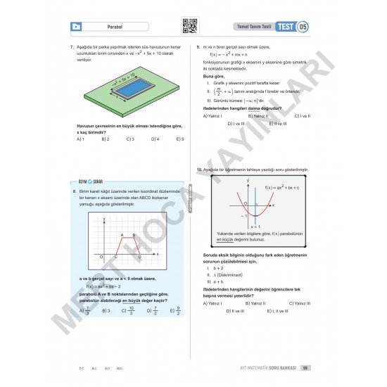 2025 90 Günde AYT Matematik Soru Bankası Mert Hoca