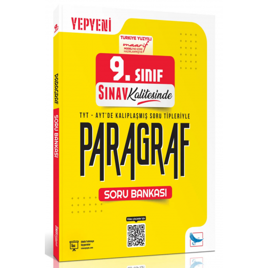  Sınav Yayınları Sınav Kalitesinde 9. Sınıf Paragraf Soru Bankası