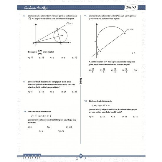 Barış Yayınları Analitik Geometri