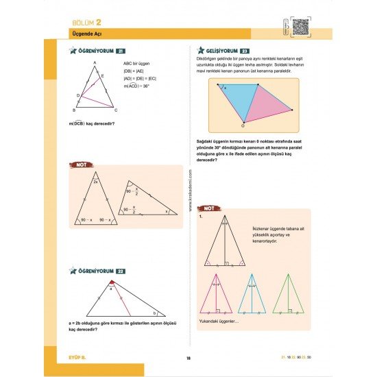 Eyüp B. TYT AYT Geometri Video Ders Kitabı