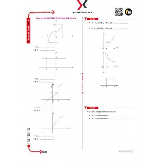 Mert Hoca AYT Matematik Full Tekrar Video Ders Kitabı F10 Yayınları