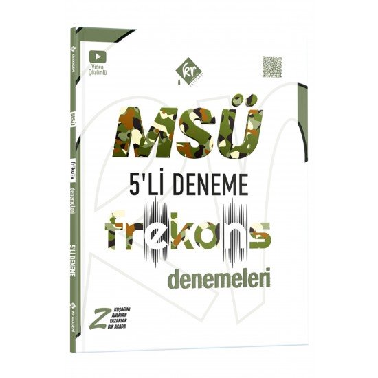 MSÜ 5'li Frekans Denemeleri KR Akademi Yayınları