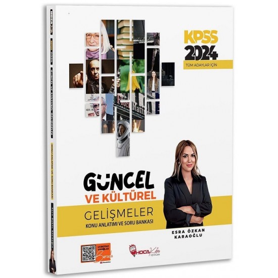 Hoca Kafası Yayınları 2024 KPSS Güncel ve Kültürel Gelişmeler Konu Anlatımı ve Soru Bankası Çözümlü