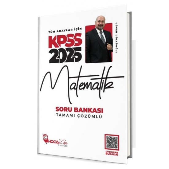 Hoca Kafası Yayınları 2025 KPSS Matematik Çözümlü Soru Bankası