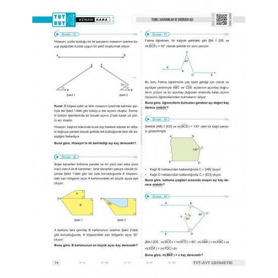 Kenan Kara İle TYT-AYT Geometri Video Ders Kitabı