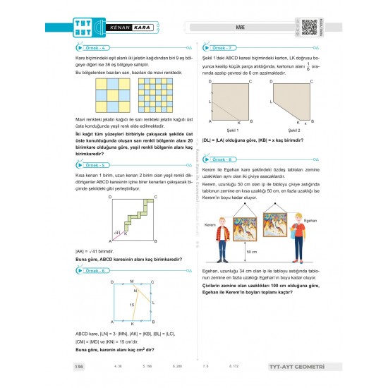 Kenan Kara İle TYT-AYT Geometri Video Ders Kitabı