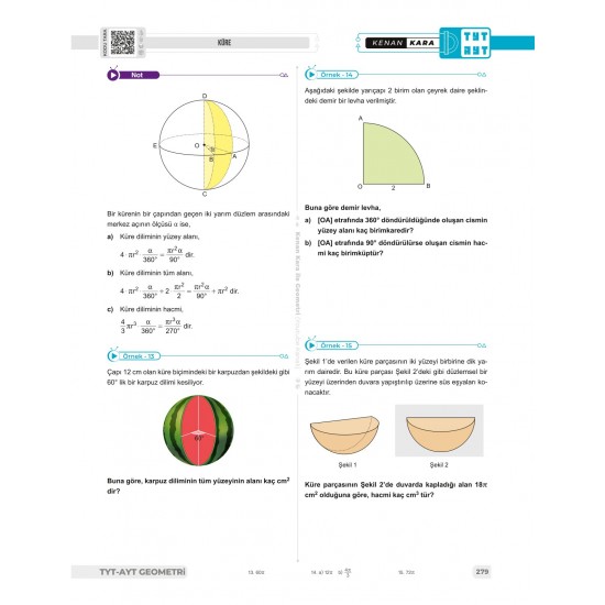 Kenan Kara İle TYT-AYT Geometri Video Ders Kitabı