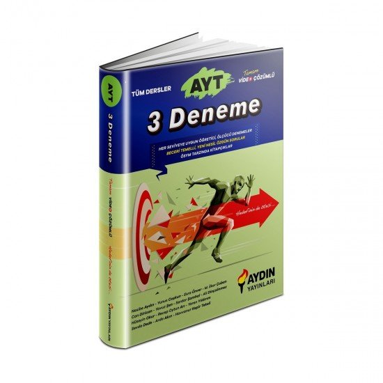 Aydın Yayınları AYT 3 Fasikül Deneme