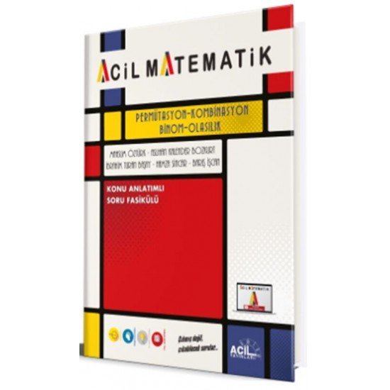 Acil Matematik Permütasyon Kombinasyon Binom Olasılık