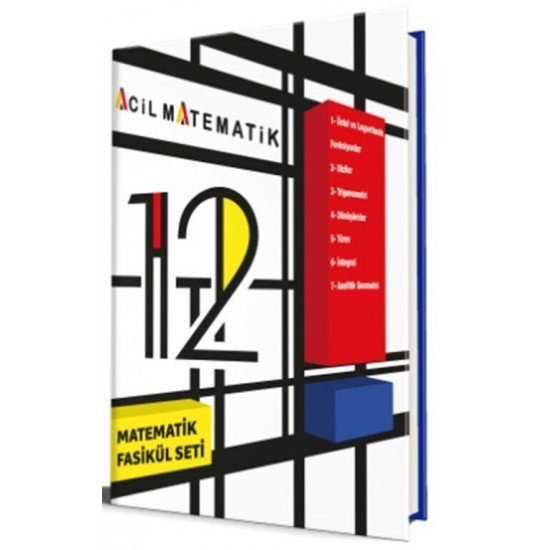 Acil Yayınları 12. Sınıf Matematik Fasikül Set