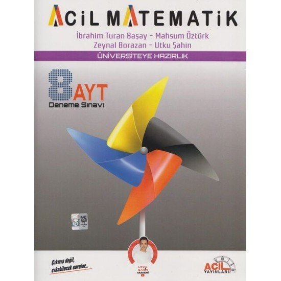 Acil Yayınları AYT Matematik 8 li Deneme Sınavı