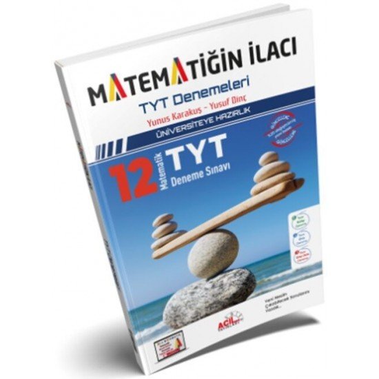 Acil Yayınları TYT Matematiğin İlacı Denemeleri