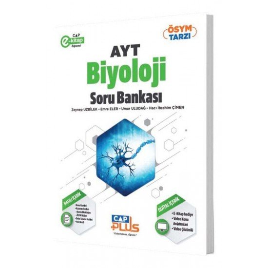 Çap Yayınları AYT Biyoloji Plus Serisi Soru Bankası