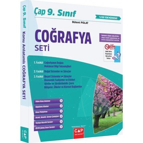 Çap Yayınları 9. Sınıf Coğrafya Anadolu Seti