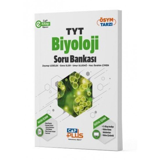 Çap Yayınları TYT Biyoloji Plus Serisi Soru Bankası