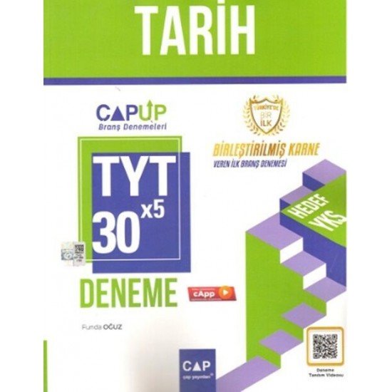 Çap Yayınları TYT Tarih 30 x 5 Up Deneme