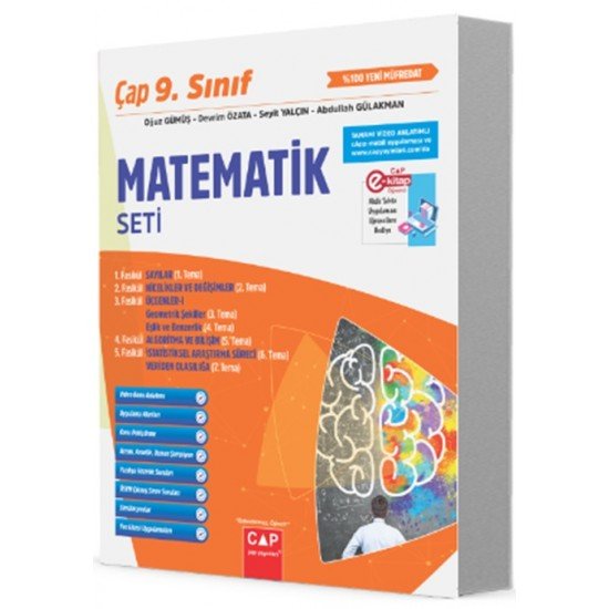 Çap Yayınları 9. Sınıf Matematik Anadolu Seti