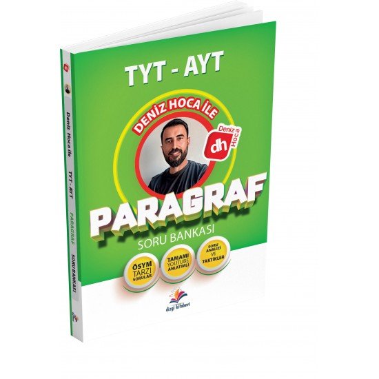 Dizgi Kitap Deniz Hoca TYT-AYT Paragraf Soru Bankası