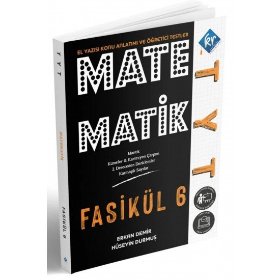 TYT Matematik El Yazısı Konu Anlatım 6. Fasikül KR Akademi Yayınları