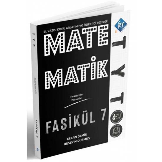 TYT Matematik El Yazısı Konu Anlatımı 7. Fasikül KR Akademi Yayınları