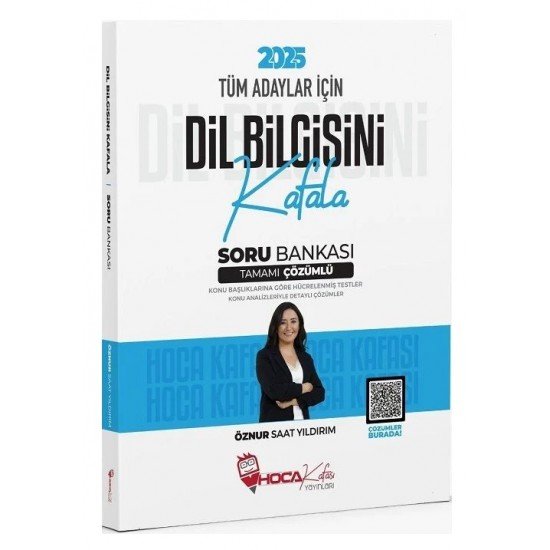 Hoca Kafası Yayınları 2025 KPSS TYT Dil Bilgisini Kafala Çözümlü Soru Bankası