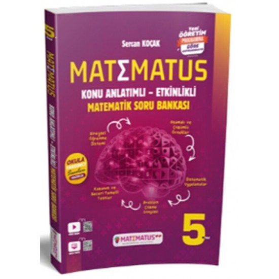 Matematus 5. Sınıf Matematik Konu Anlatımlı Etkinlikli Soru Bankası