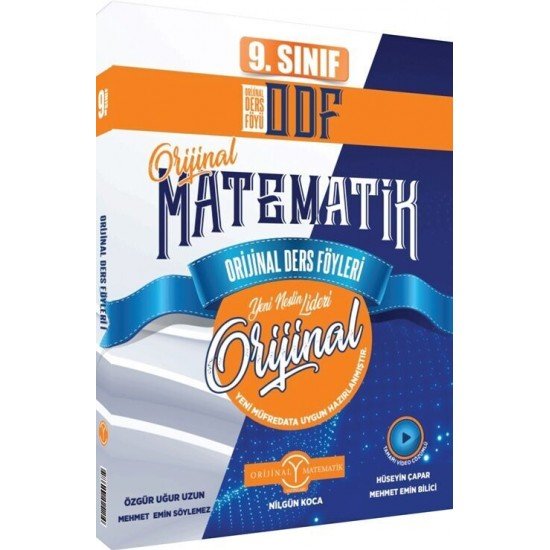 Orijinal Yayınları 9. Sınıf Matematik ODF KDT Seti