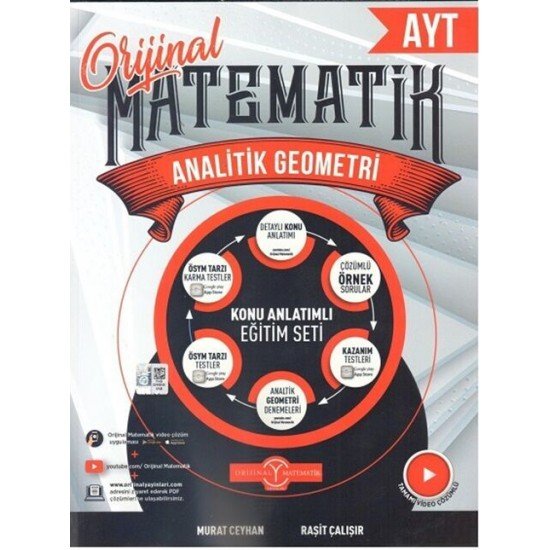 Orjinal Yayınları Analitik Geometri Konu Anlatımı