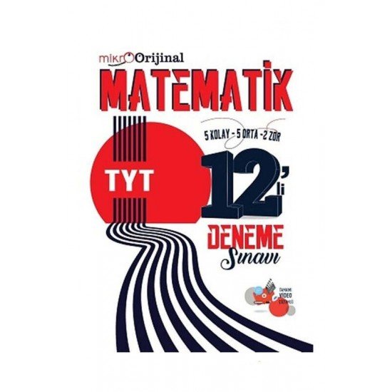 Orjinal Yayınları Mikro TYT Matematik 12 Deneme Sınavı