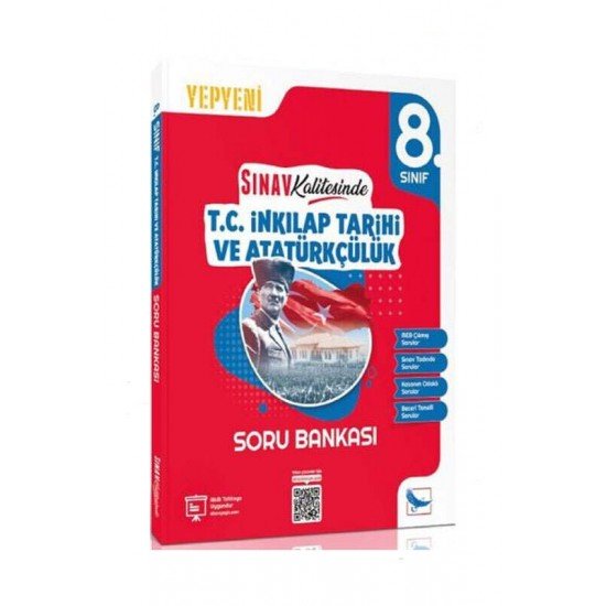 Sınav Yayınları Sınav Kalitesinde 8. Sınıf LGS T.C. İnkılap Tarihi ve Atatürkçülük Soru Bankası