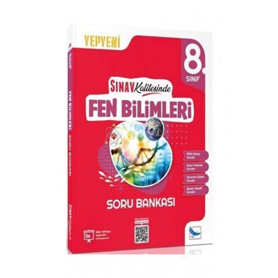 Sınav Yayınları Sınav Kalitesinde 8. Sınıf LGS Fen Bilimleri Soru Bankası