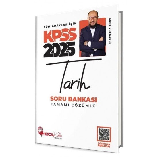 Hoca Kafası Yayınları 2025 KPSS Tarih Çözümlü Soru Bankası