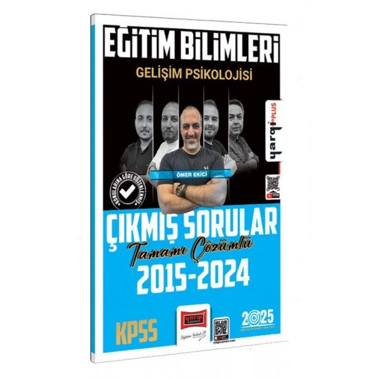 Yargı Yayınları 2025 KPSS Eğitim Bilimleri Gelişim Psikolojisi Tamamı Çözümlü Çıkmış Sorular